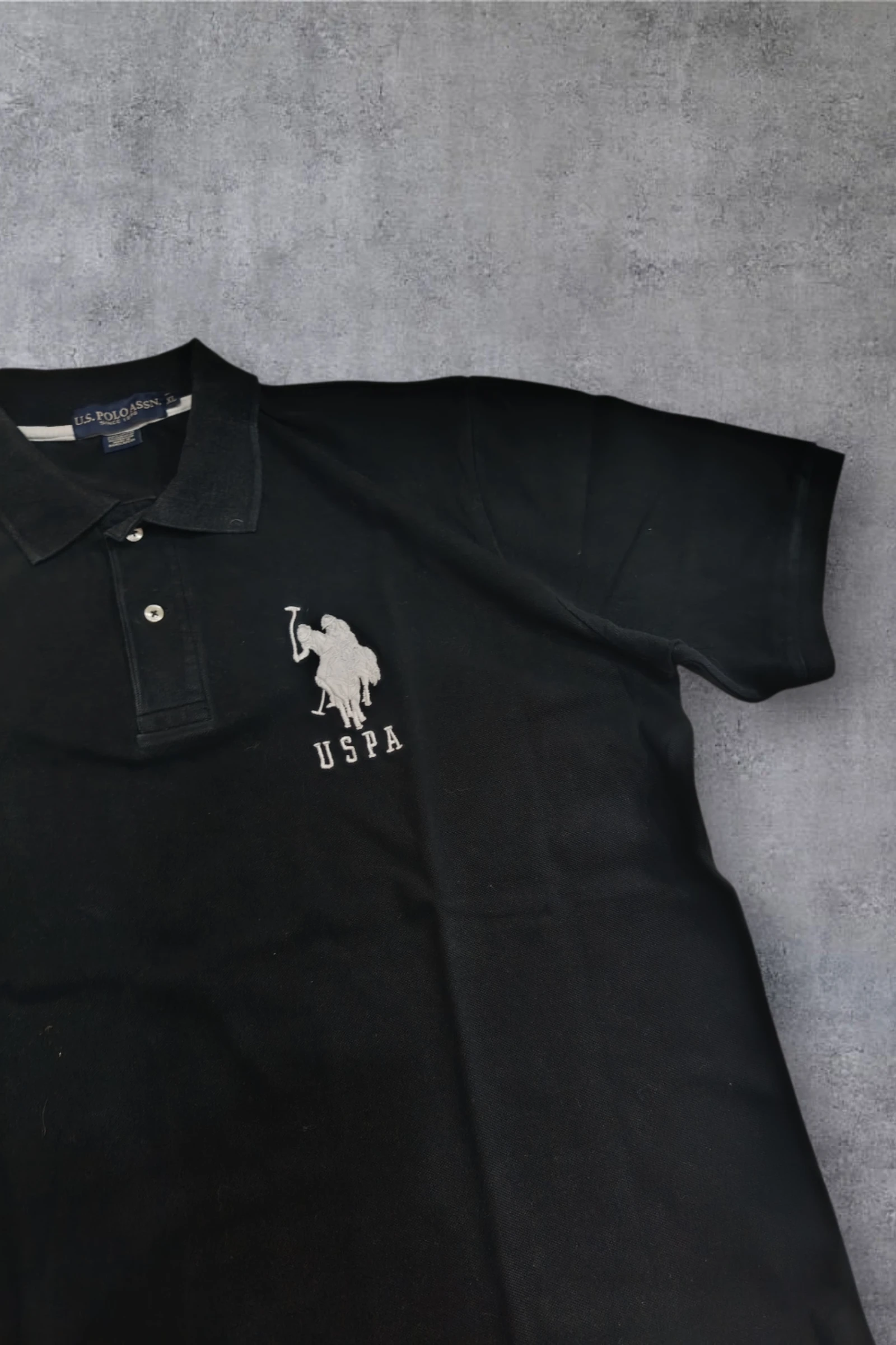 | Polo U.S. Polo Assn Masculino | Cor Preto | Big Pony | Logo Bordado | Tamanho XL | – photo 5